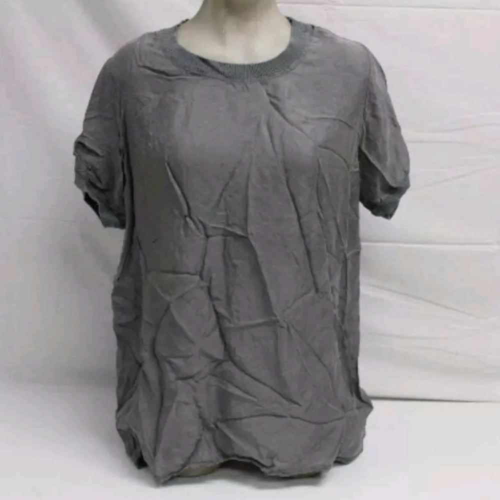 NWOT Johnny Was Women's Tee Shirt Grey Size S